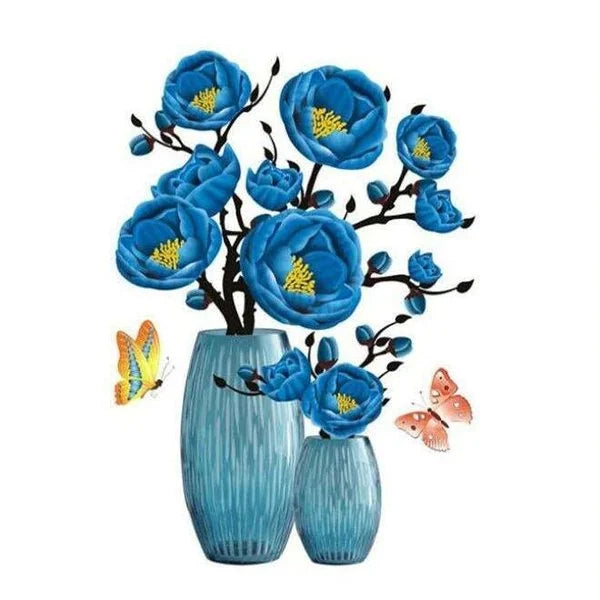 3D Vase Sticker