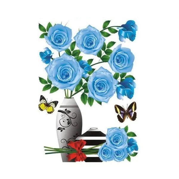 3D Vase Sticker