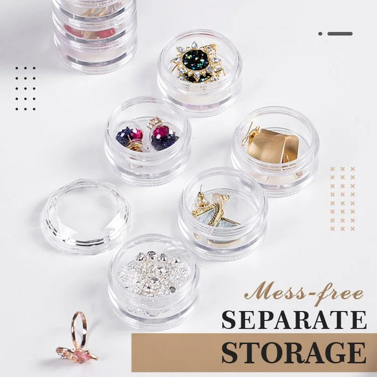 Multifunctional Mini Travel Jewelry Box