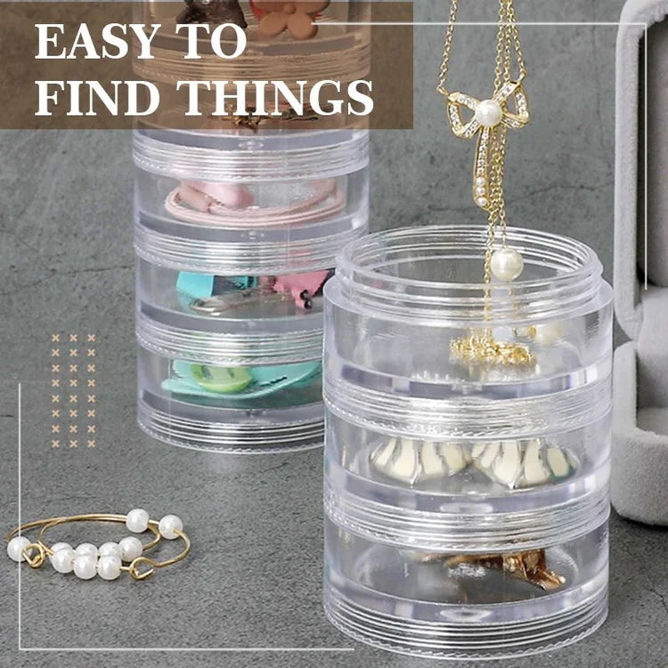 Multifunctional Mini Travel Jewelry Box