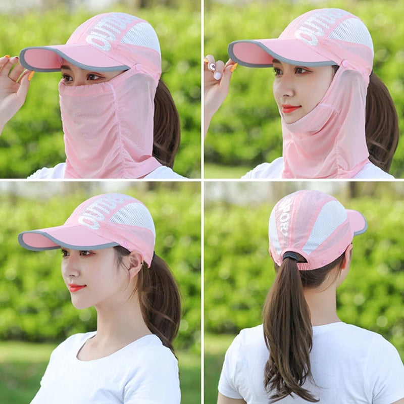 Organza Breathable Derby Hat Mesh Lace Flower Sun Hat - New Zealand